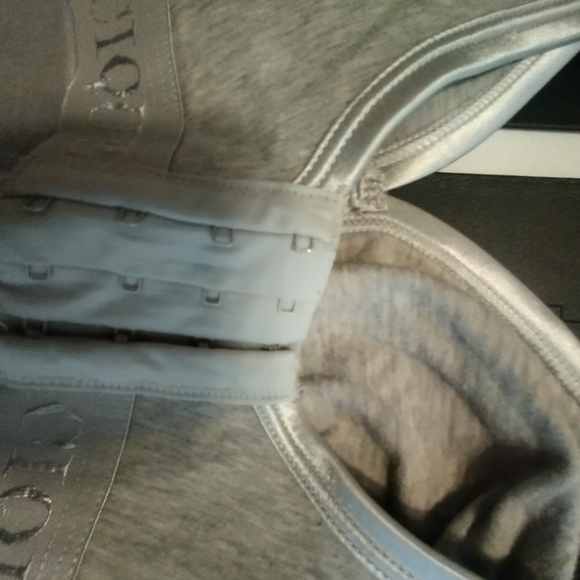 CACIQUE Grey Satin Trim Bra 44D - Picture 3 of 4